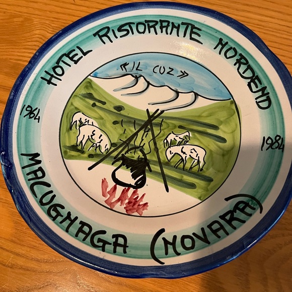 Del Buon Ricordo Italian ceramic plate - Picture 4 of 11